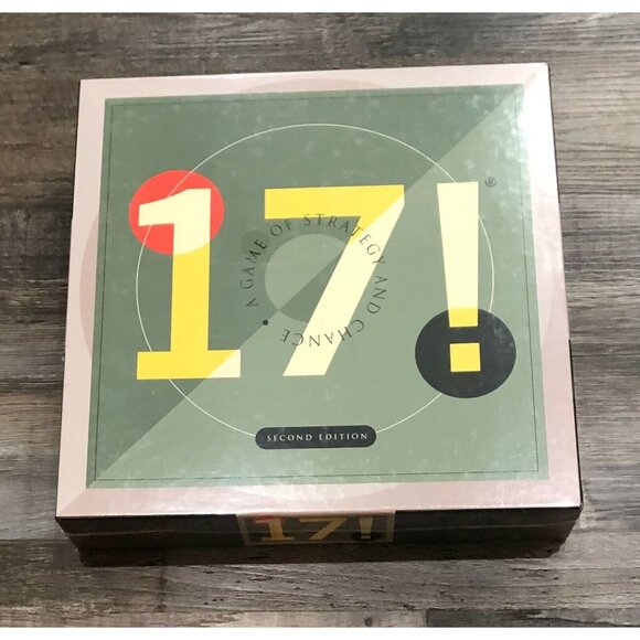 17 A Game Of Strategy And Chances Luxury Edition 2001 New Sealed Board Game - Picture 1 of 3